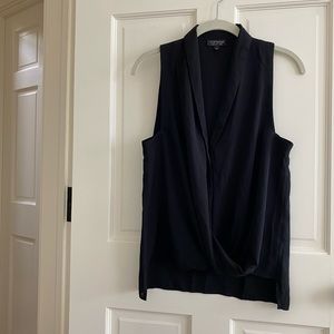 Topshop | Black Sleeveless Blouse • 4